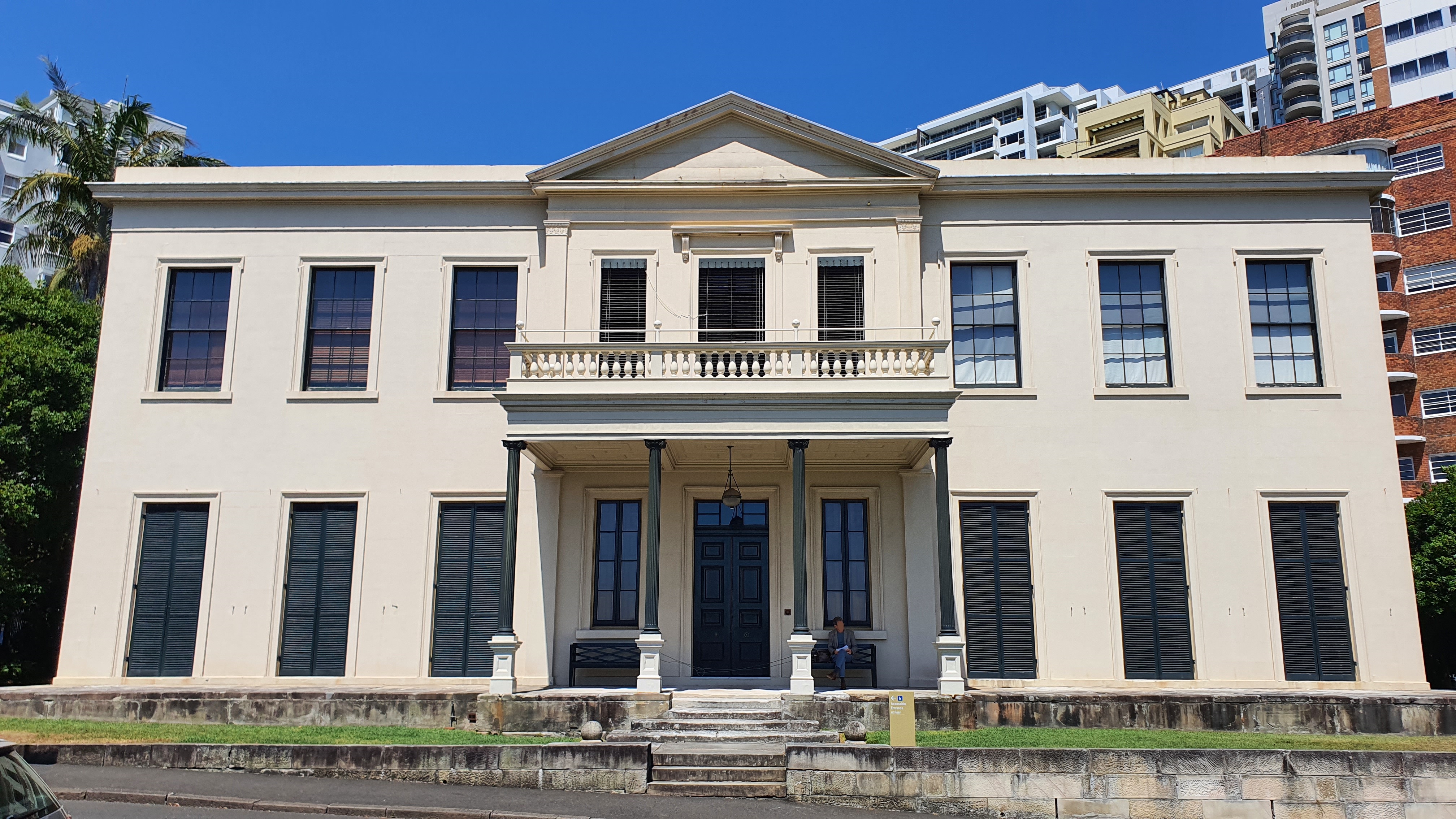 Elizabeth Bay House, Sydney — John Verge's Regency masterpiece, designed 1833 and built 1835–37 for Alexander Macleay.